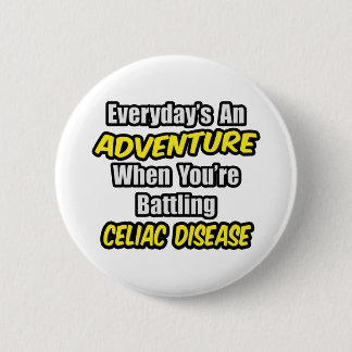 Varje dag är An Äventyr... Celiac Disease Knapp