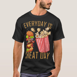 Varje dag är Chetday-nuny Gym Food Idea Workout T Shirt