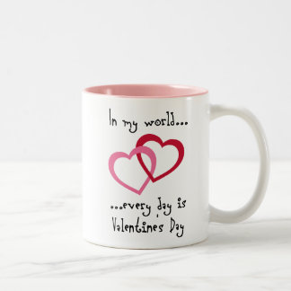 Varje dag är den VDay muggen Två-Tonad Mugg