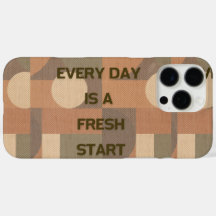 Varje dag är det en nystart