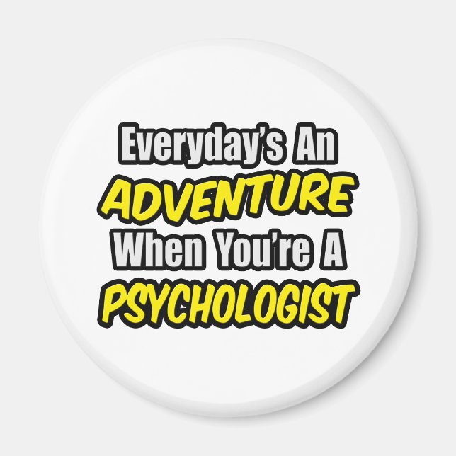 Varje dag är en Äventyr...psykolog Magnet (Framsidan)