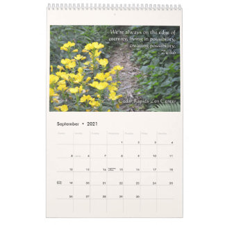 Varje dag är en Bra dag - Zen Center Calendar Kalender