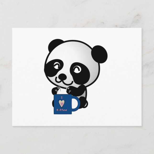 Varje dag är en kaffedag vykort (Framsida)