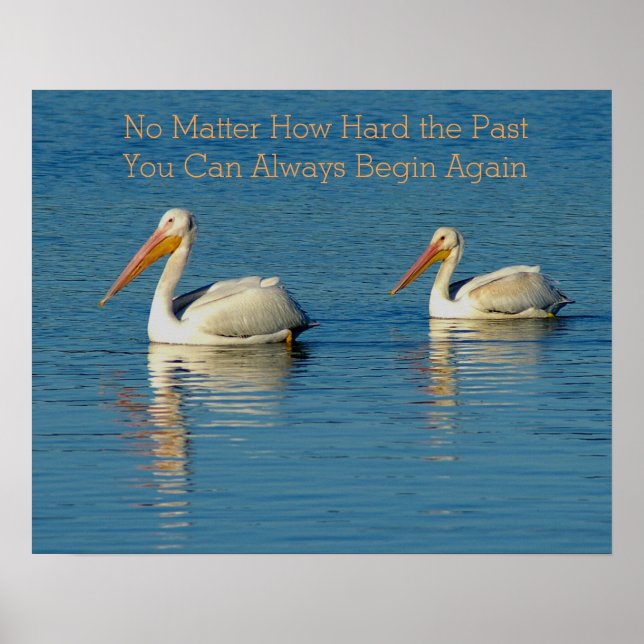 Varje dag är en ny Chance Recovery-Poster Poster (Framsidan)