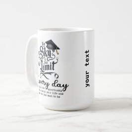 Varje dag är en ny möjlighet kaffemugg