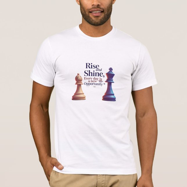 Varje Dag Är En Ny Möjlighet T Shirt (Framsida)