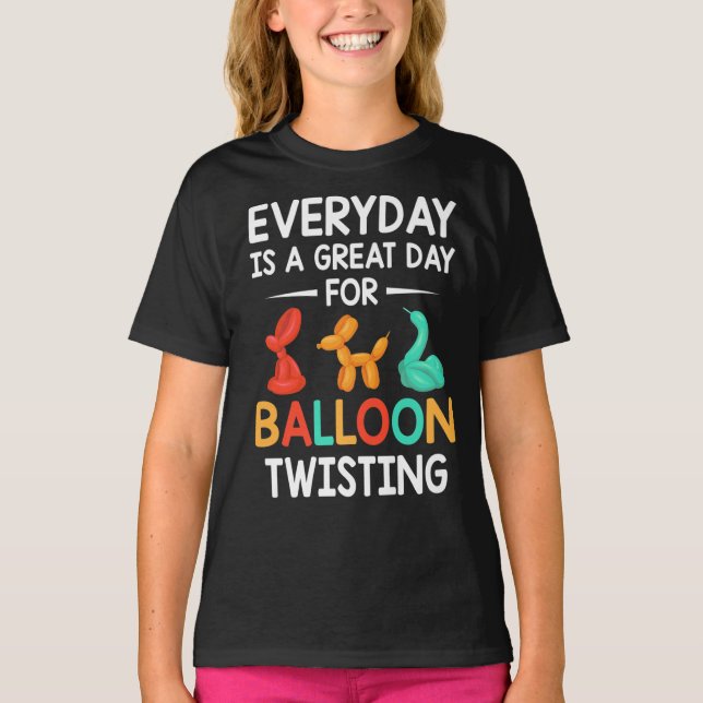 Varje dag är en Underbar dag - Blegon Twister Ball T Shirt (Framsida)