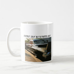 Varje dag är fars dag, Chevy Bel Air, svart Kaffemugg