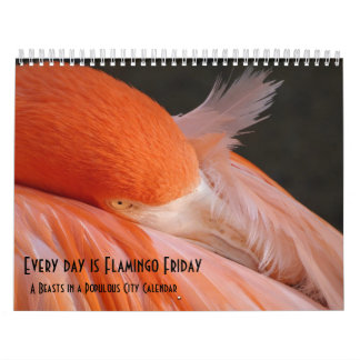 Varje dag är Flamingofredagen - kalender