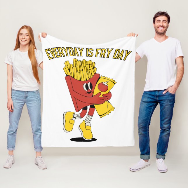 Varje dag är grym dag fleecefilt (På plats)