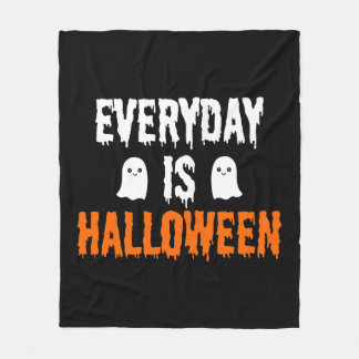 Varje dag är Halloween Fleecefilt