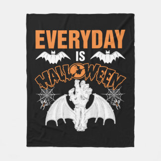 Varje dag är Halloween Fleecefilt