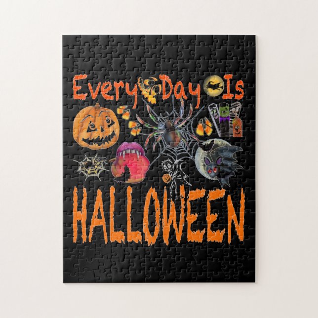 Varje dag är Halloween Puzzle Pussel (Vertikal)