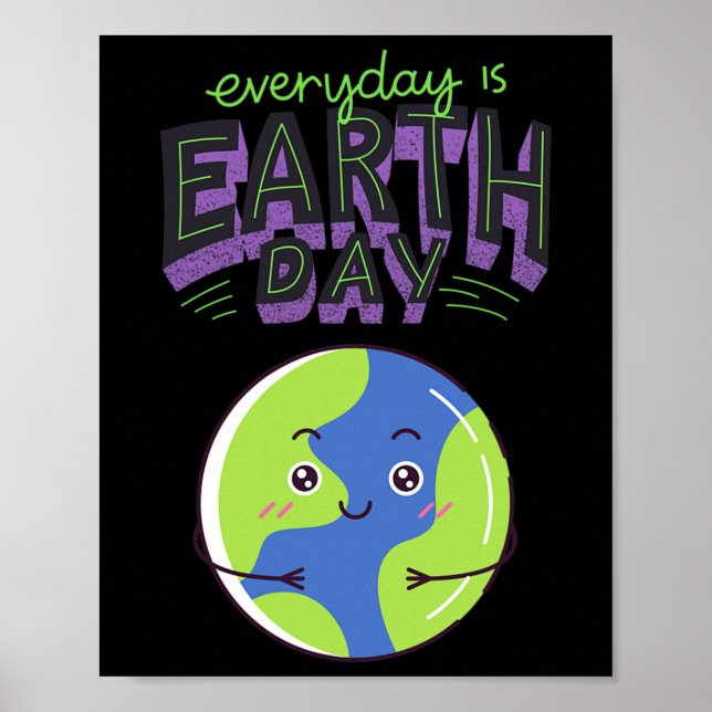 Varje dag är jorddag 2 poster (Framsidan)