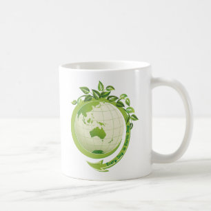 Varje dag är jorddagen kaffemugg