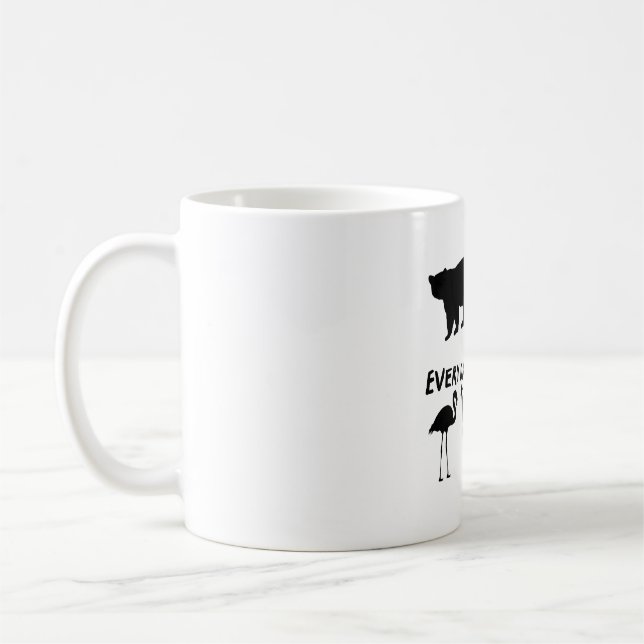 Varje dag är jorddagen kaffemugg (Vänster)