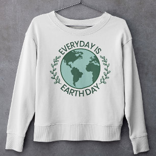 Varje Dag Är Jordens Dag - Vintage Grön Jordälskar T Shirt