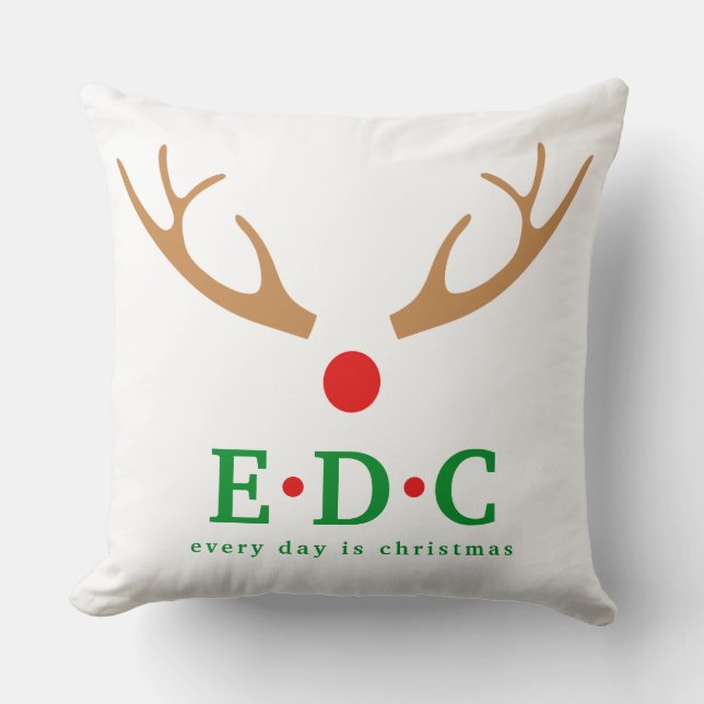 Varje Dag är Jul  Kudde (Framsida)