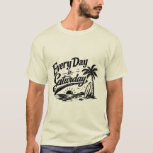 Varje Dag Är Lördag Retro Strand Semester Vibes