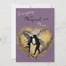 Varje Dag Är Magisk Med Dig Älsklingsvalentine Julkort