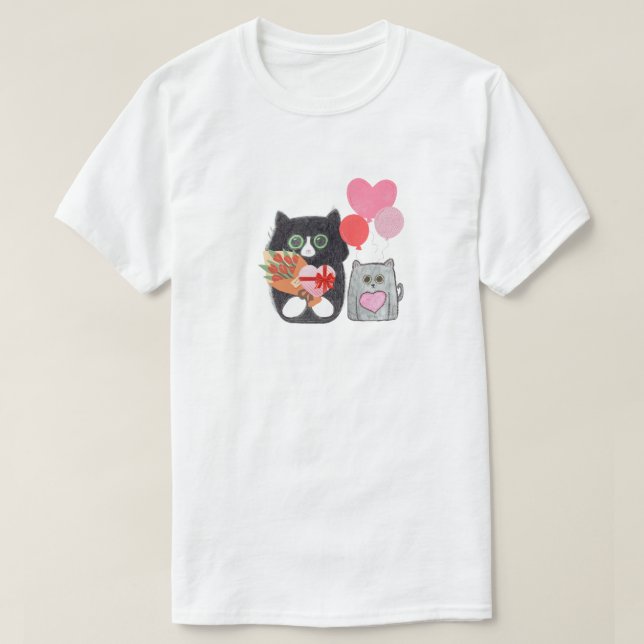 Varje dag är Meowmy-dagen T Shirt (Design framsida)