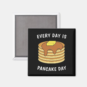 Varje dag är Pancake Day Maple Syrup och Butter Magnet