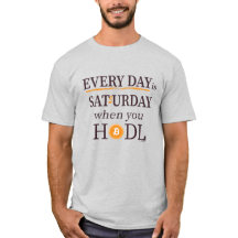 Varje dag är Satsurday - Bitcoin T-Shirt