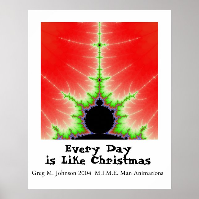 Varje dag är som jul poster (Framsidan)