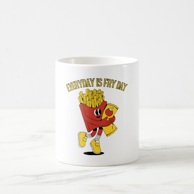 Varje Dag Är Stek Dag Kaffemugg (Center)
