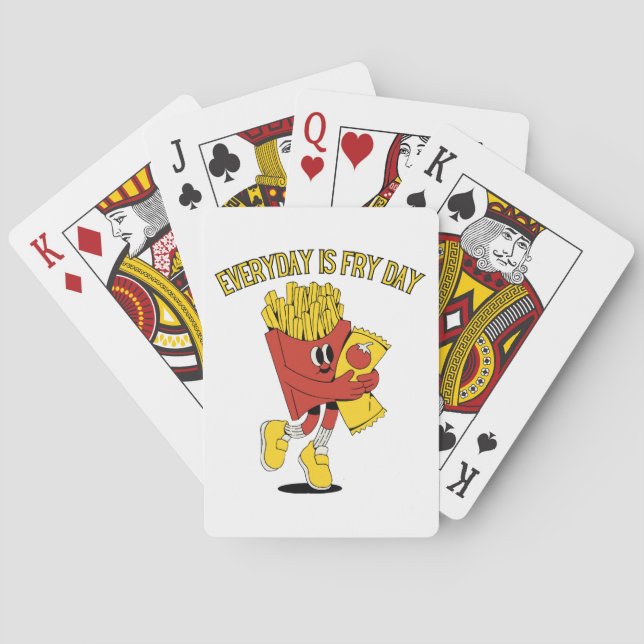 Varje Dag Är Stekdag Casinokort (Baksidan)