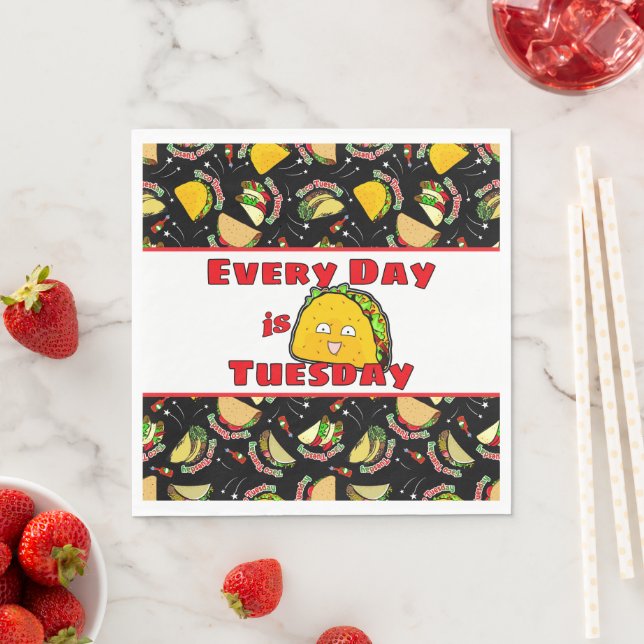 Varje dag är Tacho tisdag Pappersservett (Insitu)