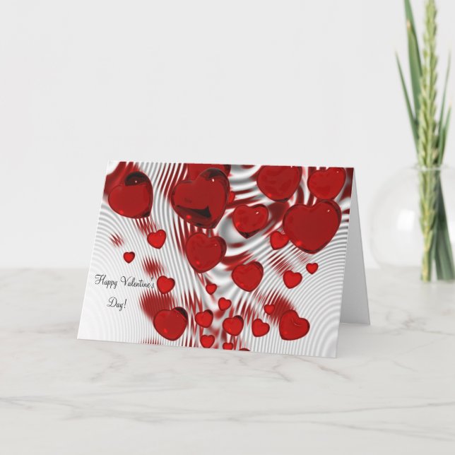 Varje dag är Valentine Romantic Greeting Card Helgkort (Framsida)