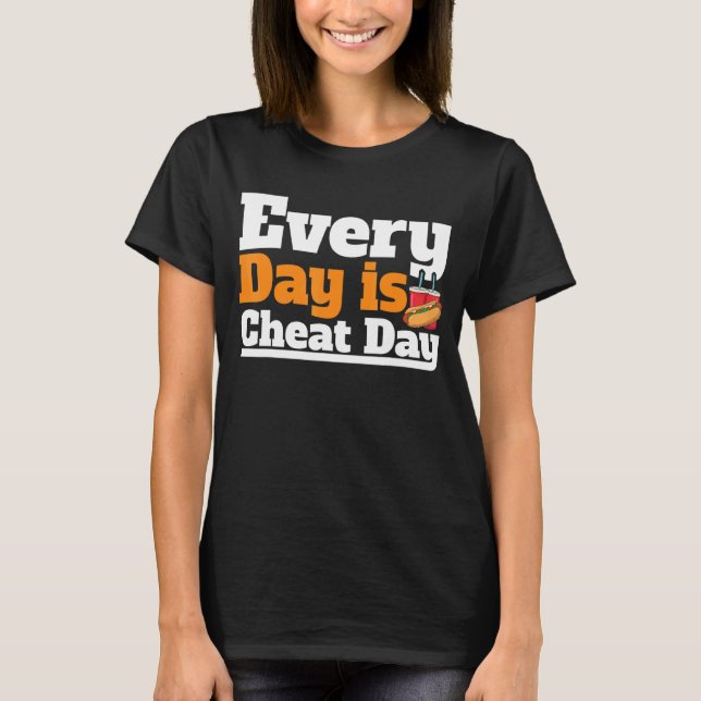 Varje dag är värmedagars värmedagstumma Chetum Da T Shirt (Framsida)