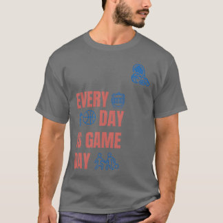 Varje dag är vintagen på speldagen t shirt