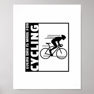 Varje dag görs för cykling poster
