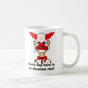 Varje dag här är en evig sanningtumult! kaffemugg