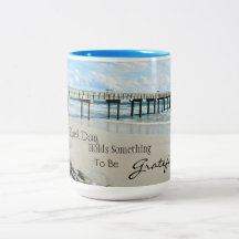 Varje dag har något att tacka för Mugg