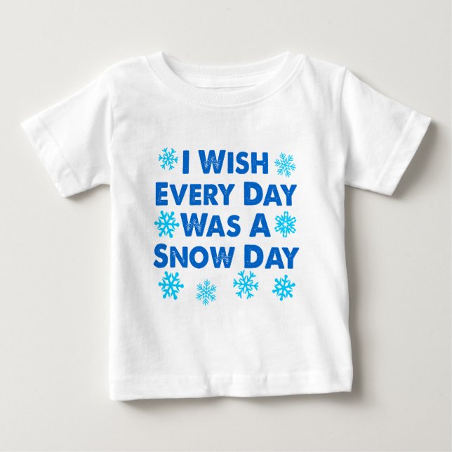 Varje dag i Snö Tee Shirt (Framsida)