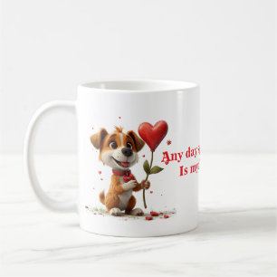 Varje dag jag tillbringar med dig är min favoritda kaffemugg