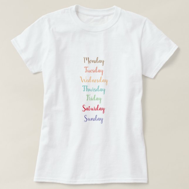 Varje dag / Kvinnor / T-Shirt (Design framsida)