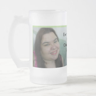 Varje dag med dig är en helgdag frostat ölglas