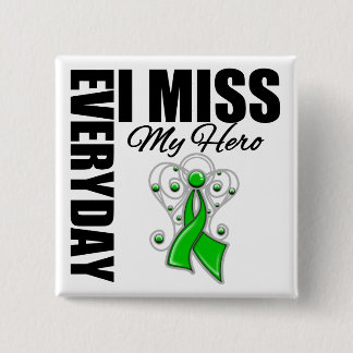 Varje dag missar jag My Hero v2 Kidney Cancer Knapp