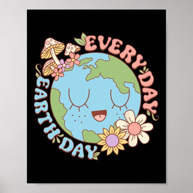 Varje dag på jorddagen poster (Framsidan)