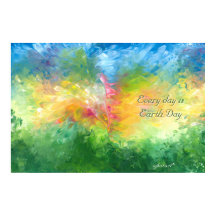 Varje dag Poster jorddagen