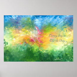 Varje dag Poster jorddagen
