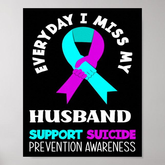 Varje dag saknar jag Suicide Awarene i Make Poster (Framsidan)