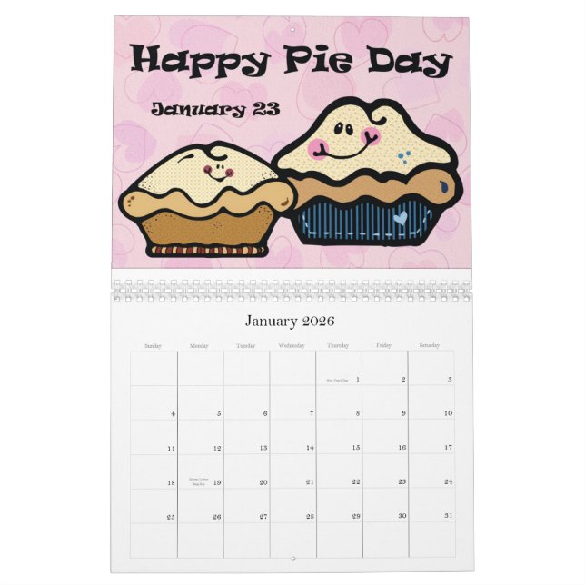 Varje dags helgdag 2012 kalender (Jan 2026)