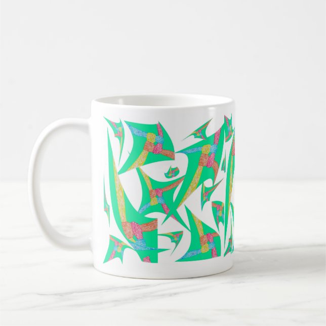 Varje Del Räknas Färgrik Enhetsmugg Kaffemugg (Vänster)