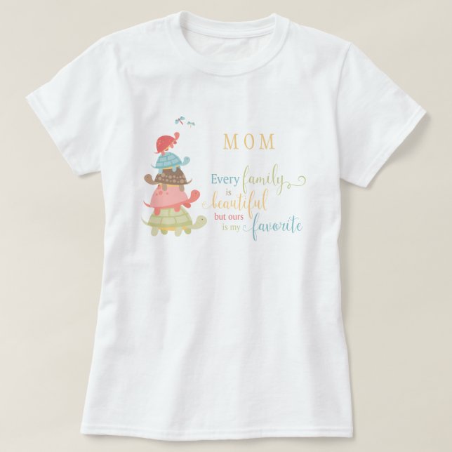 Varje familj är vacker. tröja (Design framsida)