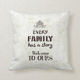 Varje familj har en berättelse kudde